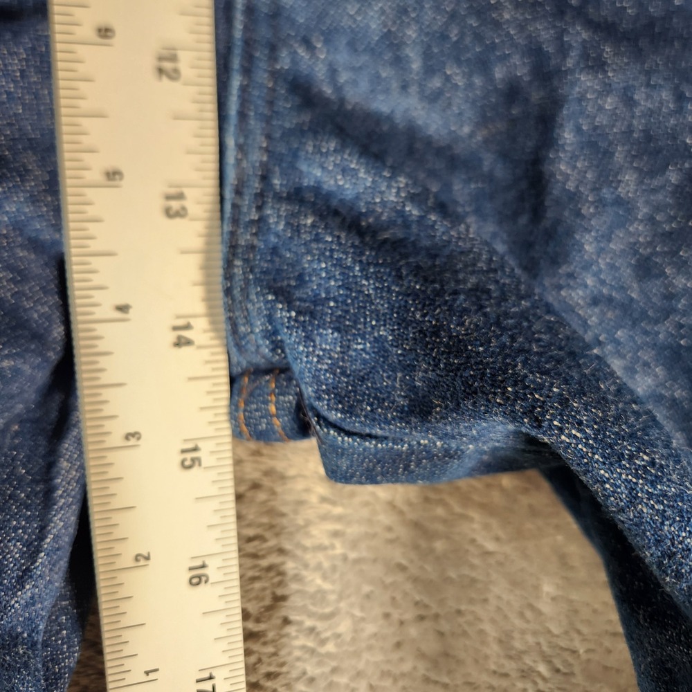 Wrangler Men's 42X36 Blue Denim Bootcut Jeans Classic Fit 13MWZ - Picture 3 of 12